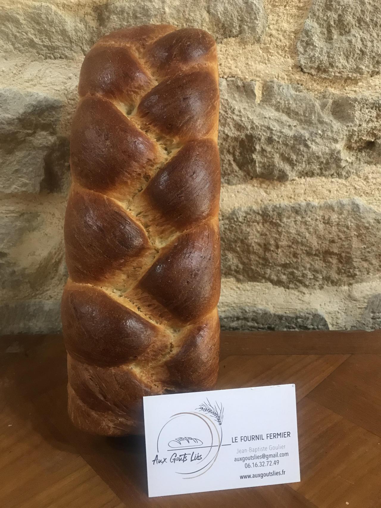 brioche tressée 500g